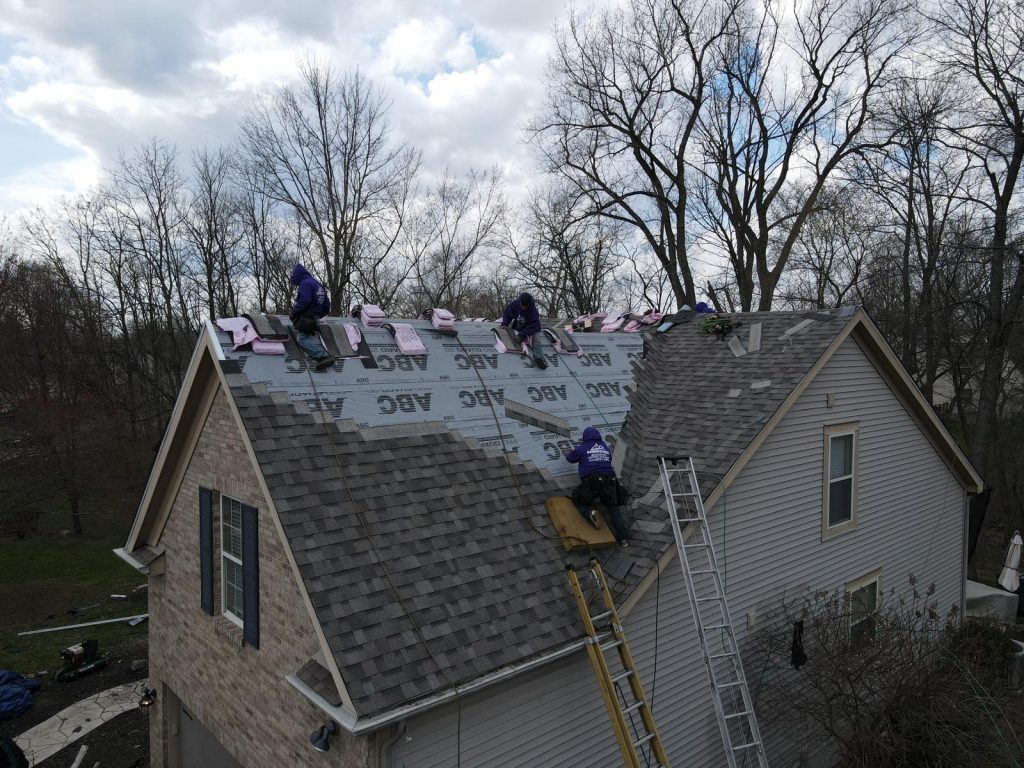 New tear off roof installation project in Columbus OH (11)