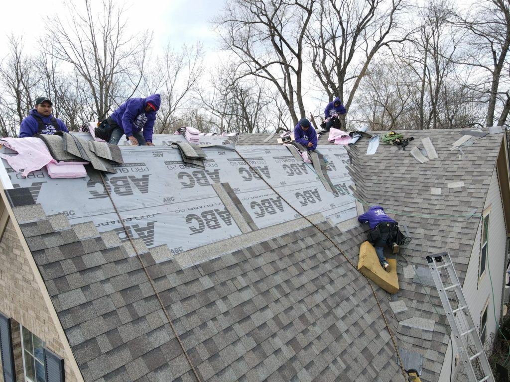 New tear off roof installation project in Columbus OH (12)