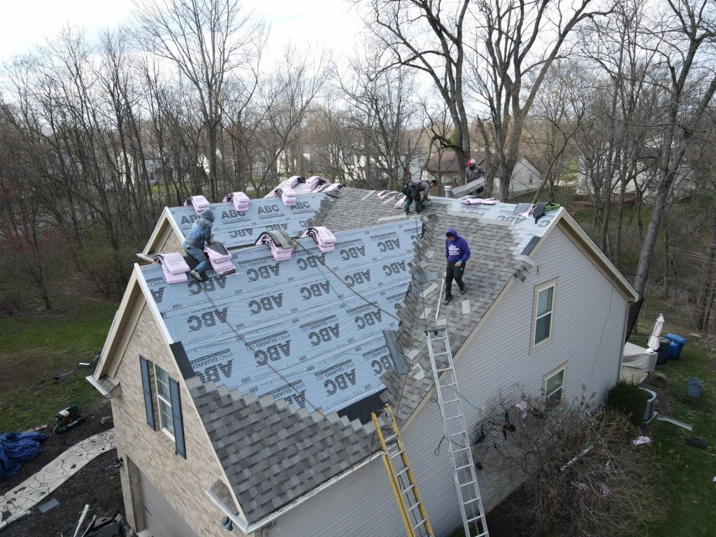 New tear off roof installation project in Columbus OH (3)
