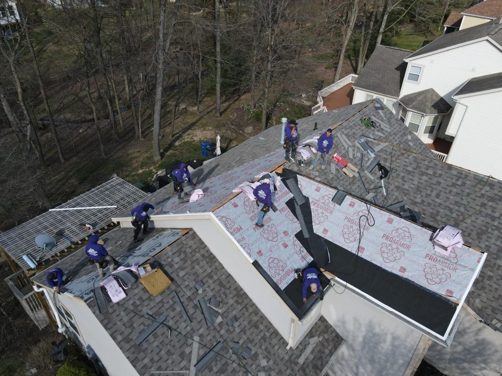 New tear off roof installation project in Columbus OH (4)