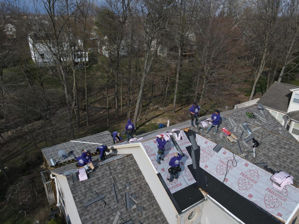 New tear off roof installation project in Columbus OH (8)