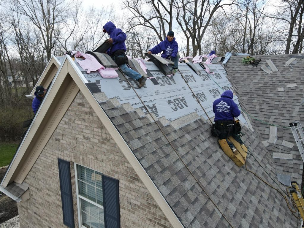 New tear off roof installation project in Columbus OH (9)